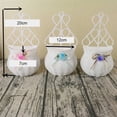 thumbnail image 3 of Foldable Natural Seagrass Woven Storage Baskets Garden Flower Vase Hanging Basket With Handle Storage Bellied Basket, 3 of 8