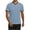 Blue1, variant on Kojanyu Men's V-Neck Short Sleeve Shirts Contrast Trim Ringer Tees 2026 Casual Summer Tops Plus Size S-3XL