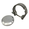 thumbnail image 4 of koolsoo 2-3 of pack 50mm Block Off Plate Flange Adapter Plug Blanking Plate Clamp 3 Pcs, 4 of 8