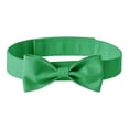 thumbnail image 2 of Green Cotton Dog Bow Tie Collar, Adjustable 16.5-21.3in Neck Girth Formal Tuxedo Accessory for Extra Large Dogs Wedding Birthday Holiday, 2 of 7