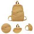 thumbnail image 1 of Mochila para Ordenador Portátil Hombres Y Mujeres Con Lona Color Sólido, 1 of 9