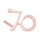 thumbnail image 2 of Gafas de cumpleaños Yinane Gafas de Diamantes de Imitación para adultos celebración 70 anteojos de año nuevo, 2 of 8