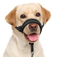 thumbnail image 1 of Collar con forma de cabeza de perro sin corteza, suave y sin tirones, para perros de tamaño mediano y grande, 1 of 8