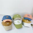 thumbnail image 4 of Visland Baby Baseball Cap Sun hat Letter Sun Hat Infant Toddler Baby Boy Cotton Blend Kids Children Hats, 4 of 8