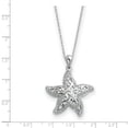 thumbnail image 2 of Sterling Silver CZ Make A Difference 18in Necklace and Pendant, 2 of 7