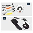 thumbnail image 4 of Surfing Kayak Leash Rope Boat Safety Paddle Stand Up Paddle Surfing Safety Hand Rope For Surfboard Surfing Specification:yellow, 4 of 8