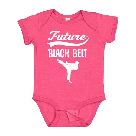 

Inktastic Martial Arts Future Black Belt Karate Gift Baby Boy or Baby Girl Bodysuit