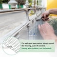 thumbnail image 4 of Malla de Alambre para Gallinas Uxcell, 15 in x 26.2 ft Cerca de Alambre para Gallinas con Guantes y Bridas para Protección de Aves de Corral/Jardín/Plantas [Verde], 4 of 6