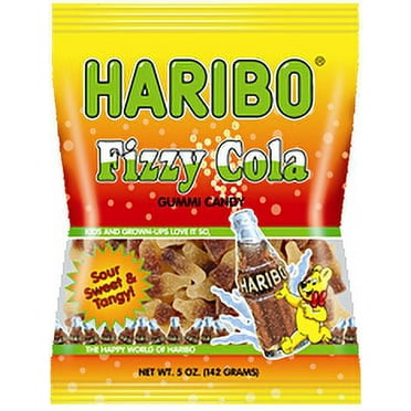 Haribo Fizzy Cola Gummy Candy, 5 Oz., 12 Count