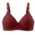 thumbnail image 5 of ZZwxWA Bras for Women Comfortable Wireless Push Up Bras Full Coverage Supportive Lift & Shape Everyday Bra, 5 of 5