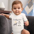 thumbnail image 2 of Woodland Animal Onesie - Pregnancy Announcement - I Wolf You To The Moon And Back Onesie - Cute Wolf Onesie - Boho Baby Clothes - Wolf Onesie, 2 of 5