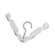 thumbnail image 3 of Perchero para ropa, antideslizante, multifuncional, plegable, con clips para el hogar, dormitorio, color gris, 3 of 5