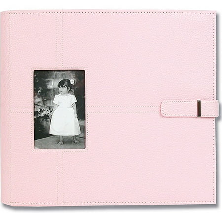 All My Memories Urban Postbound Album 12''X12'', Pink