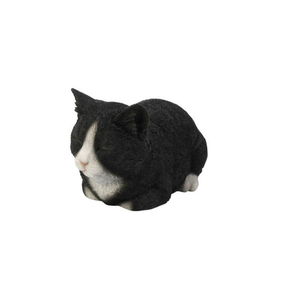 Hi-Line Gifts 8" Sleeping Cat Outdoor Garden Statue