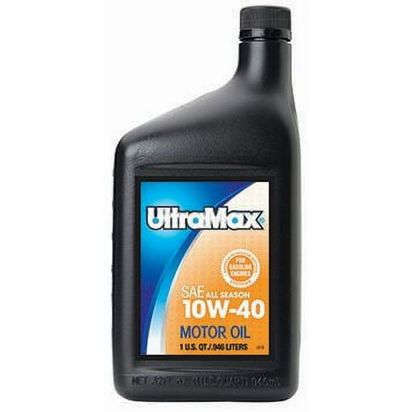 Valvoline Oil UM744 Ultra Max; SAE 10W40; 1 Quart Bottle; Case Of 12