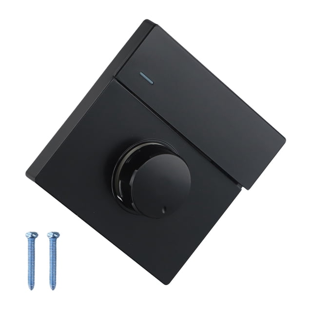 Variable Fan Speed Control With Switch for Most Brand Electric Ceiling Fan Black