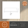 thumbnail image 6 of Beacon Hill 13-in W Integrated LED Matte Black and Satin Gold Contemporary Flush Mount Ceiling Light Fixture White Acrylic Diffusor, 6 of 12