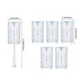 thumbnail image 3 of Xihbxyly Oferta Diaria Recambios de Plumero Electrostáticos para Limpiar Plumeros, Recambios Desechables con 1 Mango para El Hogar, La Oficina, Las Persianas, Los Ventiladores de Techo, Varios, 3 of 7