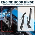 thumbnail image 3 of Unique Bargains Hood Hinges for Honda Accord 2013-2017 Front Bonnet Bracket No.60170T2AA00ZZ/60120T2AA00ZZ 1pair, 3 of 7