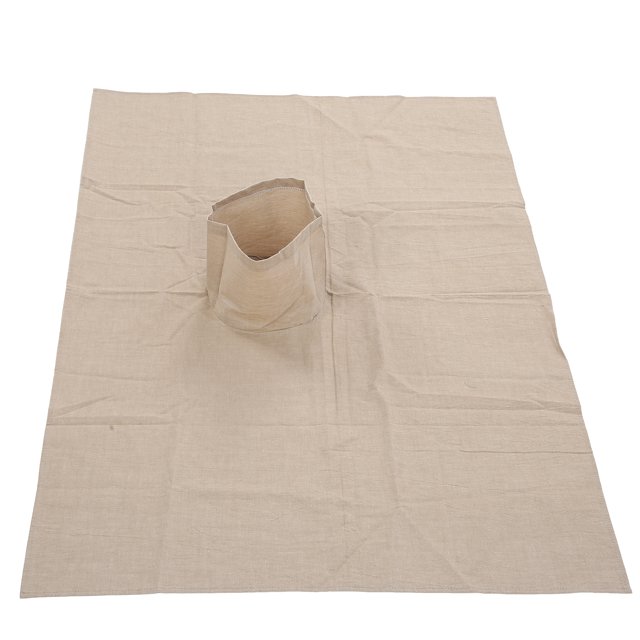 Sábana de algodón para camilla de masajes de salón de belleza con orificio para la cara (70 x 100 cm), color caqui