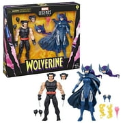 Marvel Leg Wolverine 50th Ann W/ Psylocke 6in Action Figure 2pk