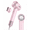PINK-1, variant on Negative Ionic Hair Dryer with 110,000 RPM Brushless Motor - High-Speed Lightweight Blow Dryer for Travel & Home Use, Fast Drying Low Noise Hair Drier with Nozzle & Diffuser, White
