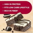 Atkins Creamy Cookie Crunch Meal Bars, 16g Protein, 11g Fiber, 2g Sugar