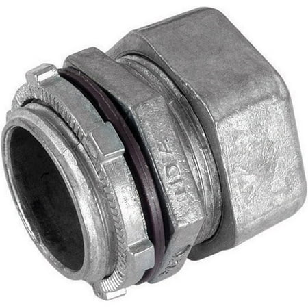 Emt Diecast Zinc Compression Connector - Sigma Electric ProConnex 3/4 in. Dia. Die-Cast Zinc Rain-Tight Compression Connector For EMT 1 pk
