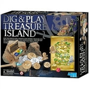 4M Dig and Play Treasure Island Play Set
