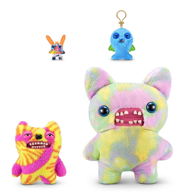 ZURU Fuggler Keyring ぬいぐるみセット ZURU Fuggler 5-in Keyrings Series 4 (Styles May Vary) | GameStop