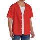thumbnail image 2 of Fotbe Red Glitter Camisa Estampada de Manga Corta para Hombre, Casual de Verano, Estilo Playero, Sin Arrugas-X-Large, 2 of 5