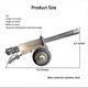 thumbnail image 5 of Firecracker Artillery Cannon,Stainless Steel Firecracker Launcher Model,Ornament, 5 of 5