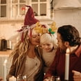 thumbnail image 3 of Sombrero De Bruja De Navidad Para Mujer, Gorro Puntiagudo, Sombrero Largo, Vestido De Fiesta, Accesorios De Cosplay Scienceny AP006089-00, 3 of 6
