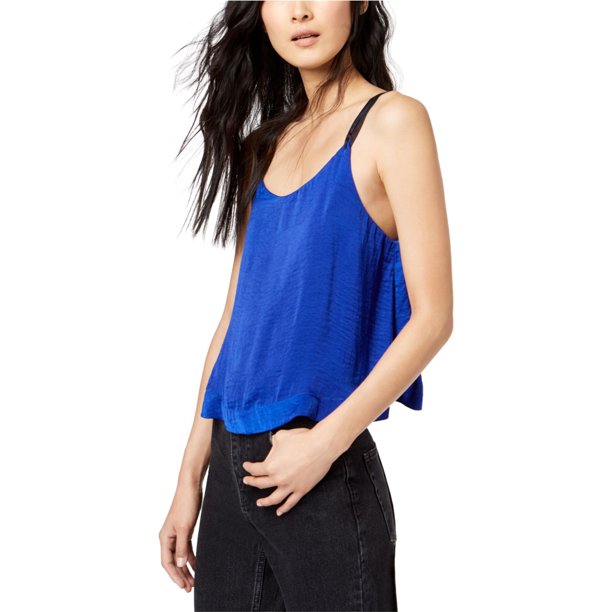 Free People Íntimamente FP Move Cami Tank Top para Mujer, Azul, Mediano Free People Cami