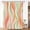 Colorful Abstract Striped, variant on Pink Cute Retro Floral Abstract Flower Shower Curtain for Bathroom 72W*72H Inch 70s Lovely Vintage Aesthetic Funky Bathtub Decor Modern Trendy Waterproof Polyester Fabric Set with 12 Hooks