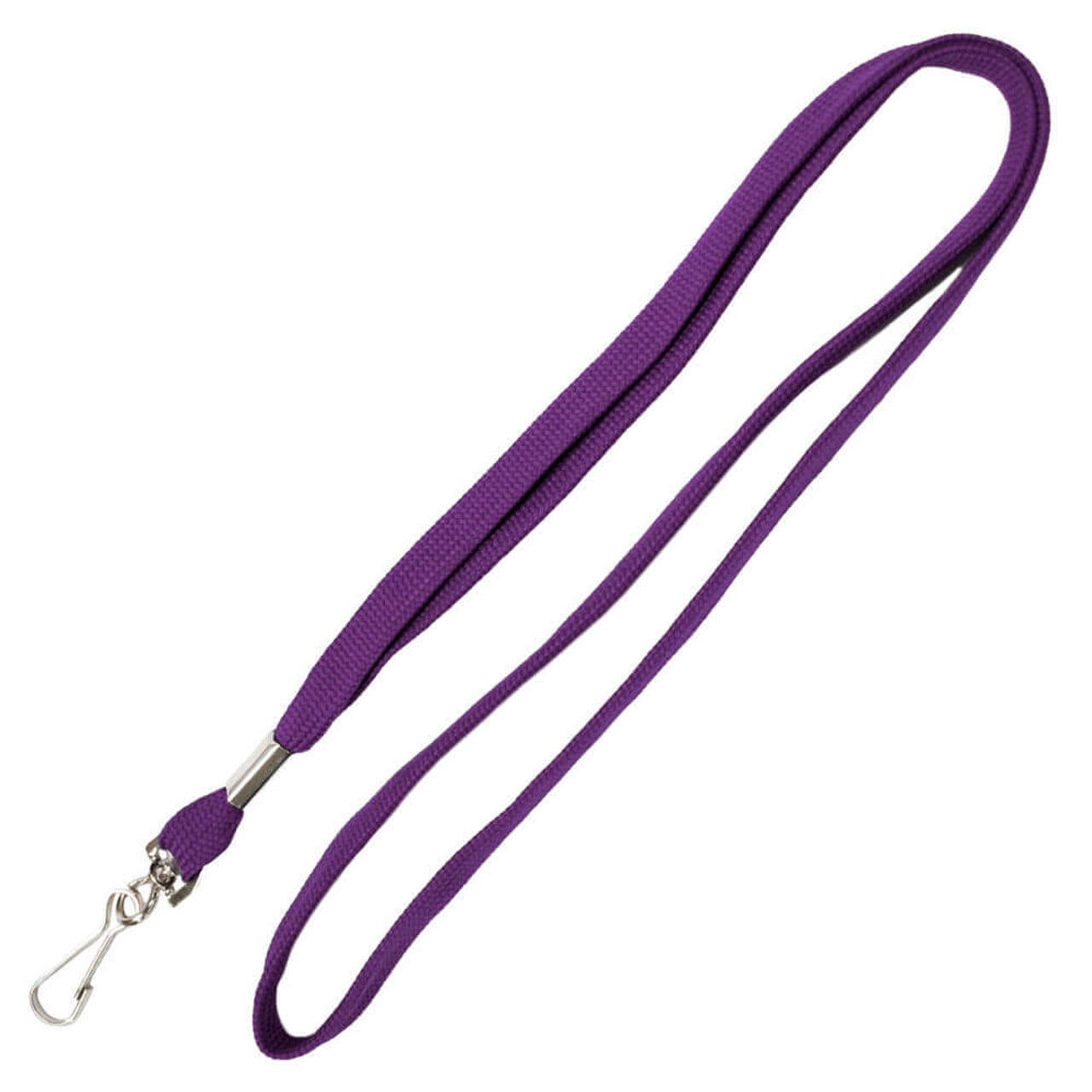 PinMart's Solid Color Tube Lanyard Neck Ribbons - Select Your Qty and Color!