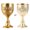 S, variant on Metal Wine Glass European Antique Bronze Wine Cup Goblet