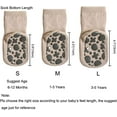 thumbnail image 3 of Toddler Non Slip Socks, Cute Baby Socks with Grips Crew Socks 5 Pairs, 3 of 6