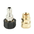 thumbnail image 4 of Set Pressure Washer Adapter To 1/4“ 3/8“ Universal Swivel 14Mm 5000 Psi Accessory For Spray Tool Quick Connect, 4 of 8