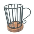 thumbnail image 2 of Coffee Filter Holder Coffee Bar Accessories Coffee Filter Dispenser Shelf Basket A black, 2 of 8
