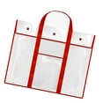 thumbnail image 1 of Abbracc Art Portfolio Bag Clear Painting Draw Board Handbag for Drawing Paper Paints Red, 1 of 9