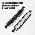 thumbnail image 3 of Unique Bargains 2pcs Door Strap Swing Doors Limiting Check Straps Nylon for Jeep Wrangler TJ JK JKU JL JLU YJ for Gladiator JT 2/4 Door 87-21 Gray, 3 of 6