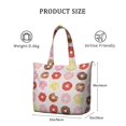 thumbnail image 4 of Travel Bag Doughnut Tote Bag Fit . Inch Laptop Computer Airplane Duffel for Short Trips Weekend Getaways, 4 of 5