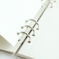 thumbnail image 3 of 6Pcs Loose Leaf Binder Rings 3-rings Binder Rings Metal Binder Rings for Notebook, 3 of 5