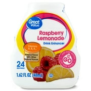 Great Value Raspberry Lemonade Drink Mix, 1.62 fl oz