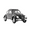 Black, variant on D62MINI Retro Simulation Remote Control Car, 1/16 Scale RWD RC Drift Car with LED Light, Ideal Gift for Adults