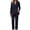 Black, variant on Women Suits 2 Piece Sets Dressy Business Casual Blazer Jacket and Straight Leg Pant Suits Formal Outfits(Medium,Green)