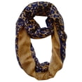 thumbnail image 3 of Peach Couture Retro Neon Animal Print Infinity Loop Scarf, 3 of 10