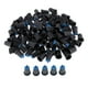 thumbnail image 1 of 100 Unids 6 Mm Potenciómetro Eje Control Botón Giratorio Tapa 3 Color Parte de Industrias - azul Sunnimix Tapa de la perilla de control del potenciómetro, 1 of 8