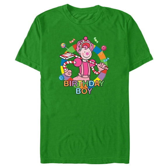 Men's Candy Land Mr. Mint Birthday Boy Graphic T-Shirt
